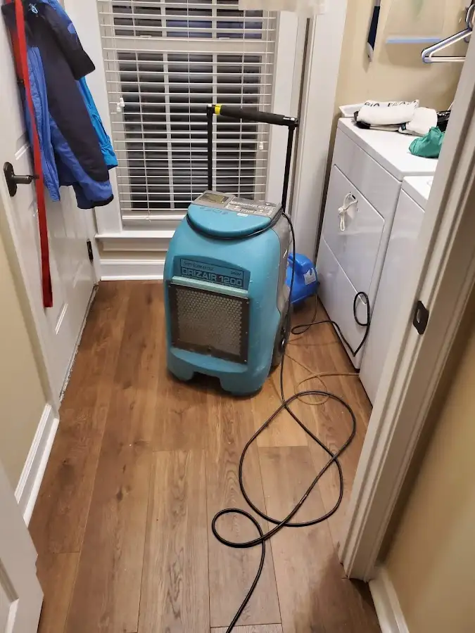 Commercial dehumidifier deployed for Flood Damage Cleanup in Lubbock