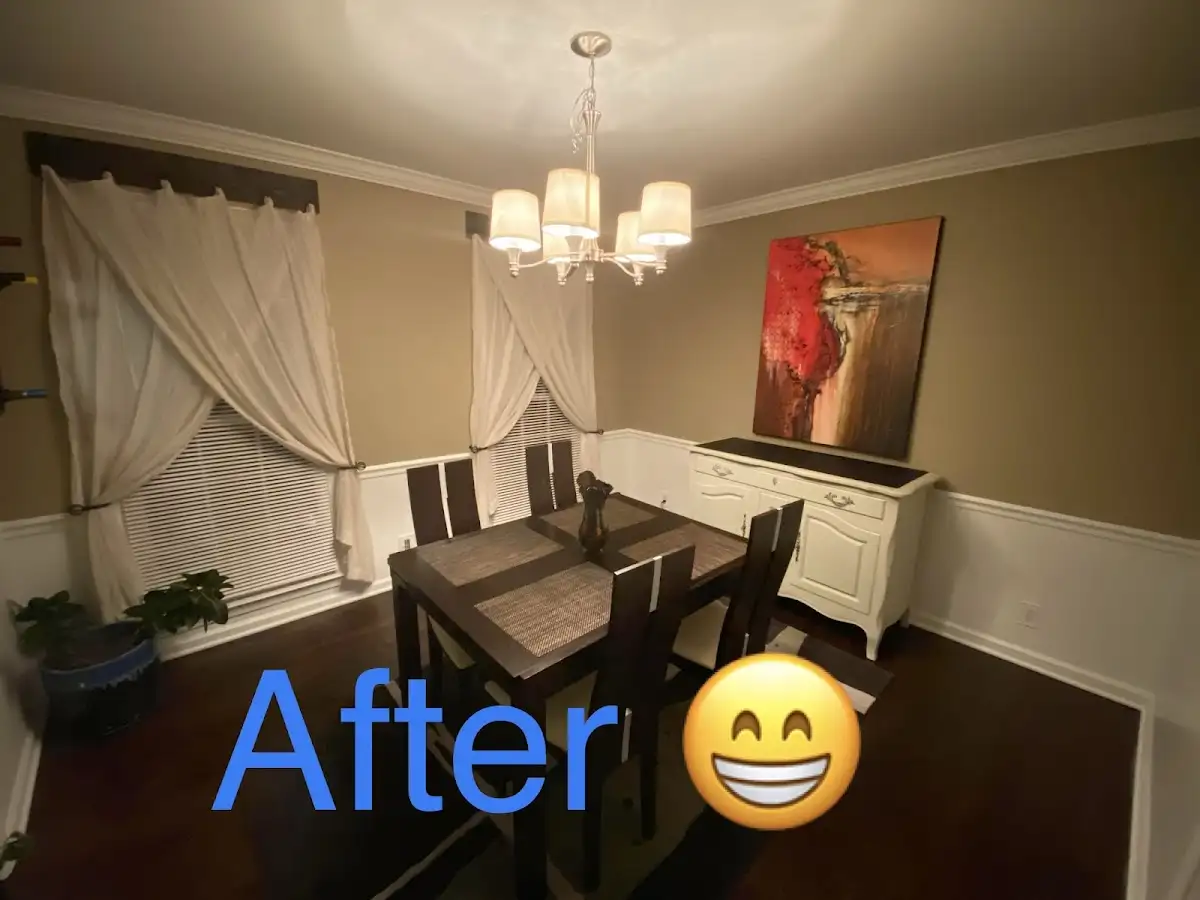Professional dining room restoration after water damage in Lubbock